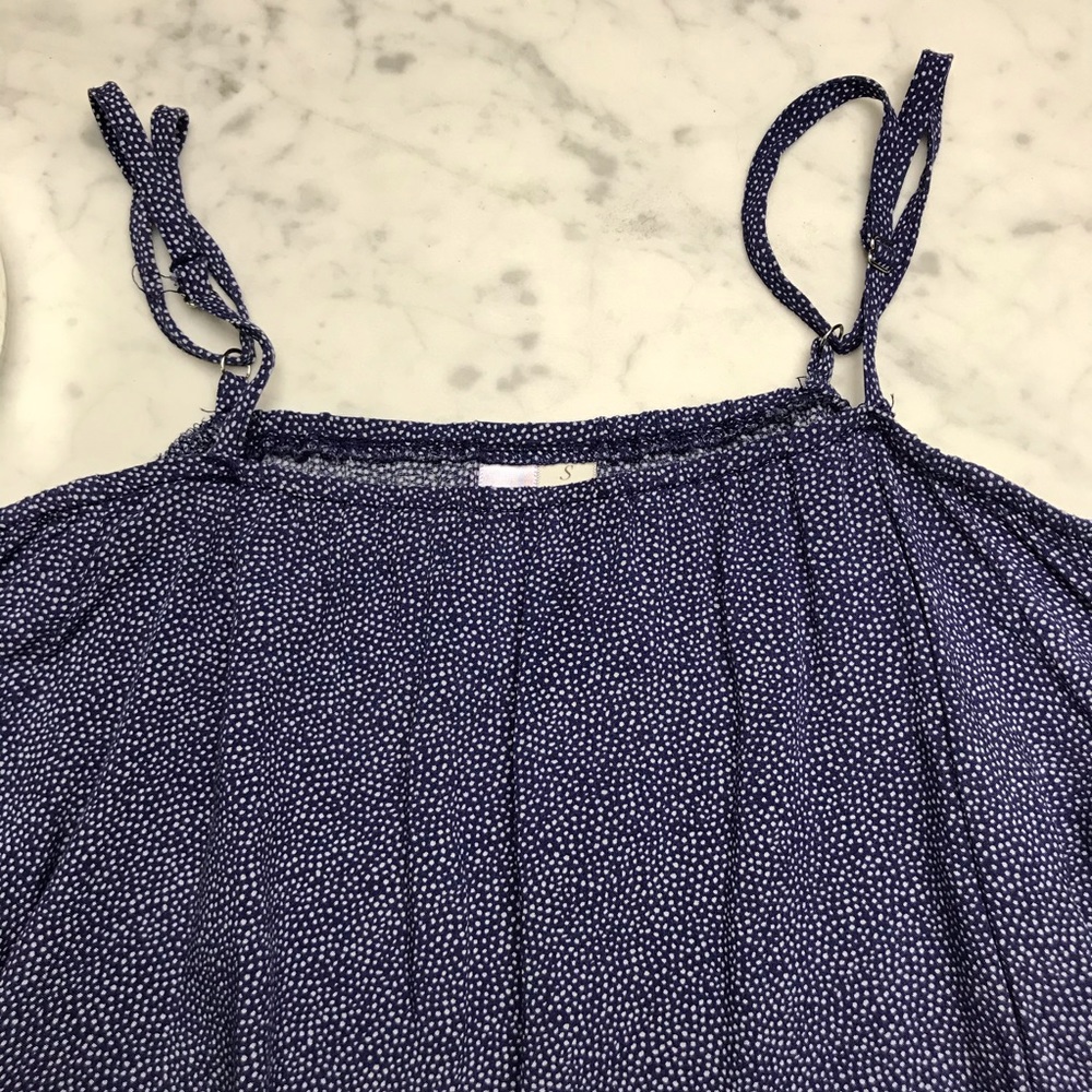 Alya Blue Cold Shoulder 3/4 Bell Seeve Blouse Top - Picture 3 of 8